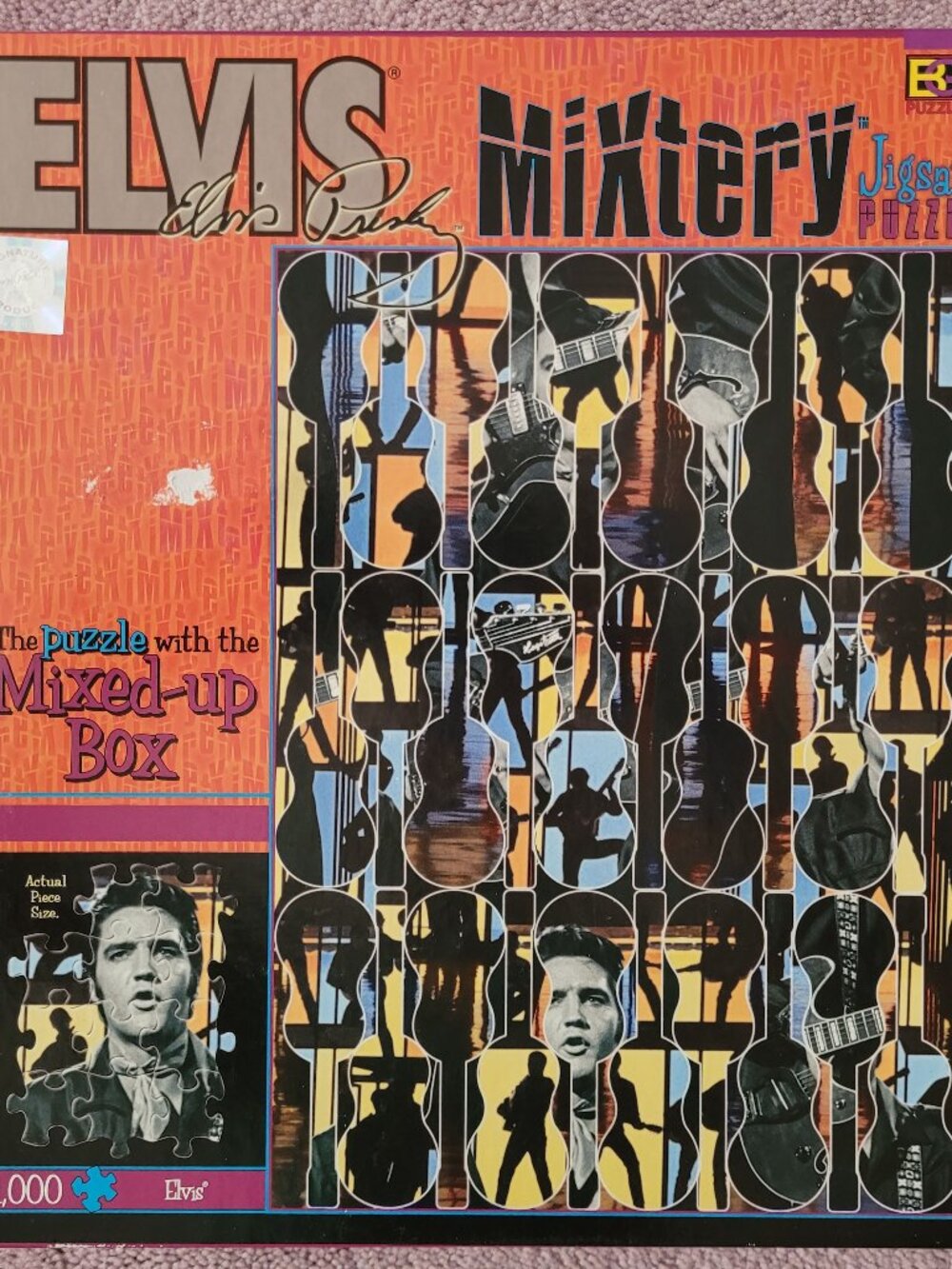 Elvis Presley Mixtery 1026 Piece Jigsaw Puzzle 2004 Buffalo Games
